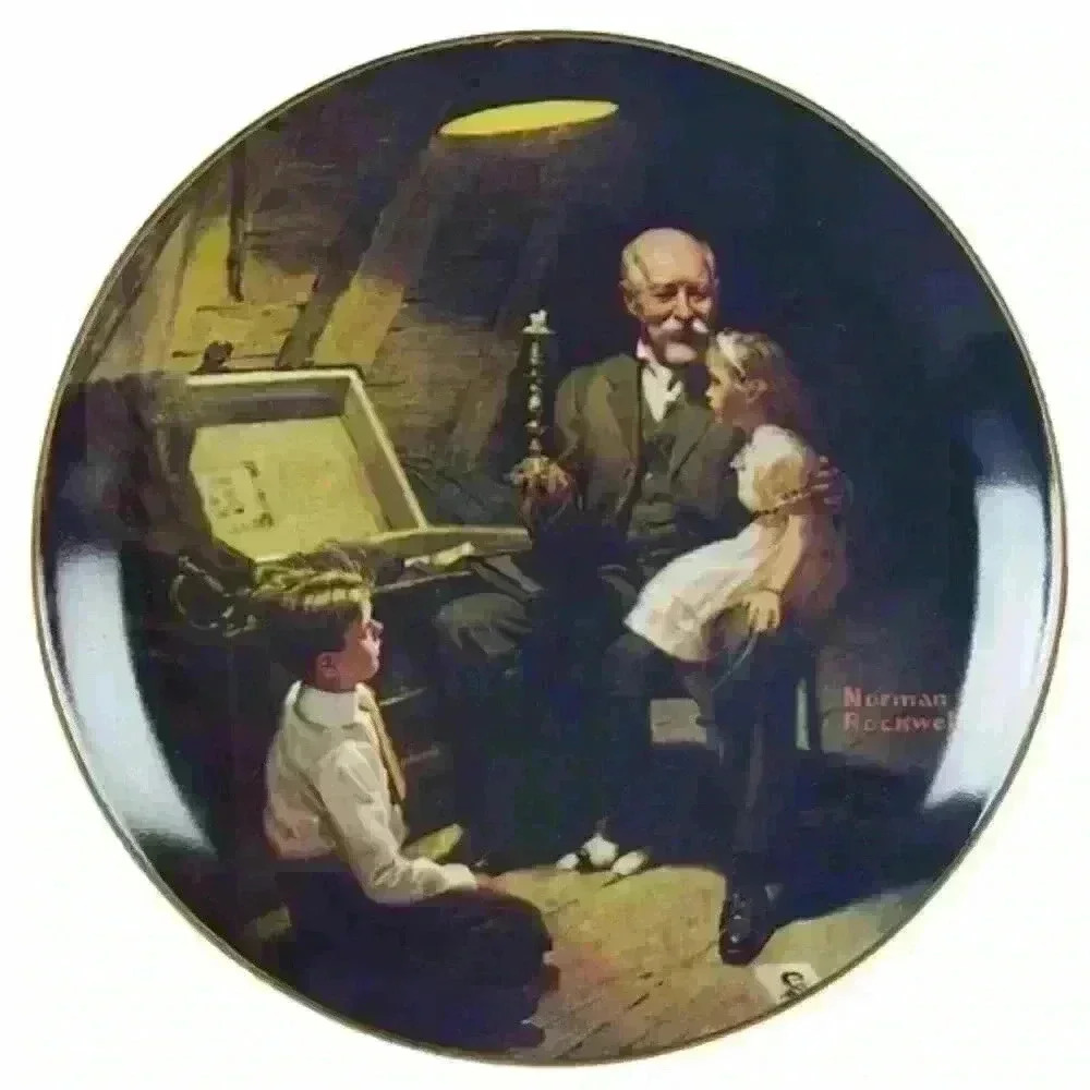 𝅺NORMAN ROCKWELL: GRANDPA'S TREASSURE CHEST​